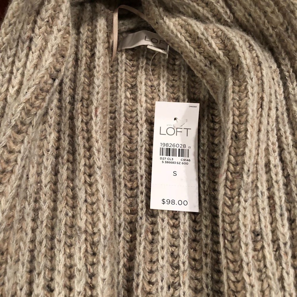 Loft Sweater. Never worn and tags still attached!